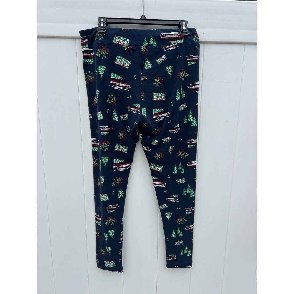 Time And Tru Womens Christmas Trees For Sale Leggings Size Large 12-14